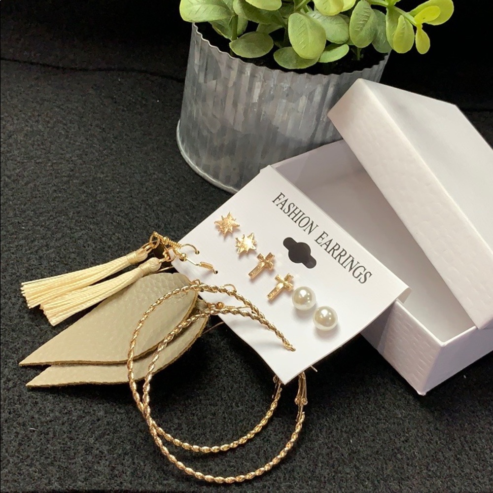 Fashion Earrings Set with Gift Box